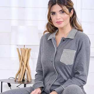 Pigiama lungo donna